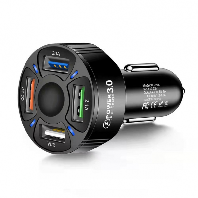 35W 4 ports Car charger 