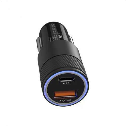 30W USB A+C CAR CHARGER