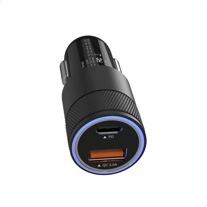 30W USB A+C CAR CHARGER 