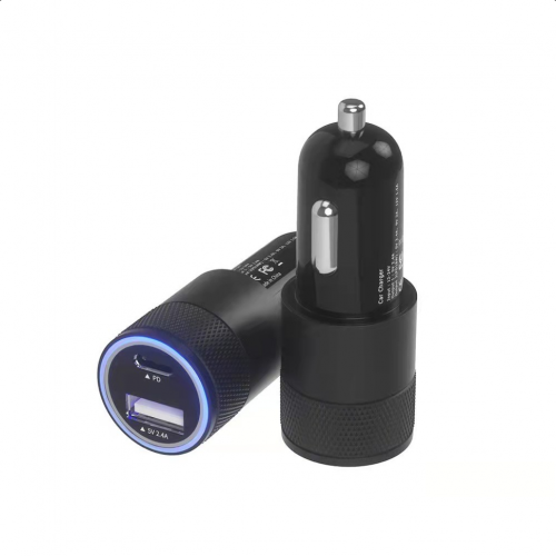 30W USB A+C CAR CHARGER