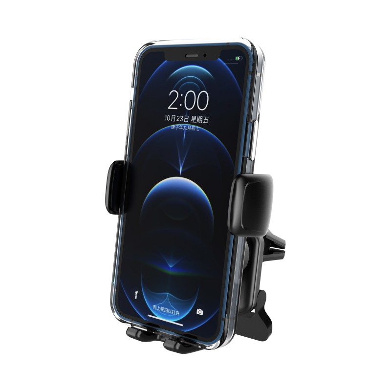 15W Qi Certificated Auto Adjust Position Wireless Charging Holder 