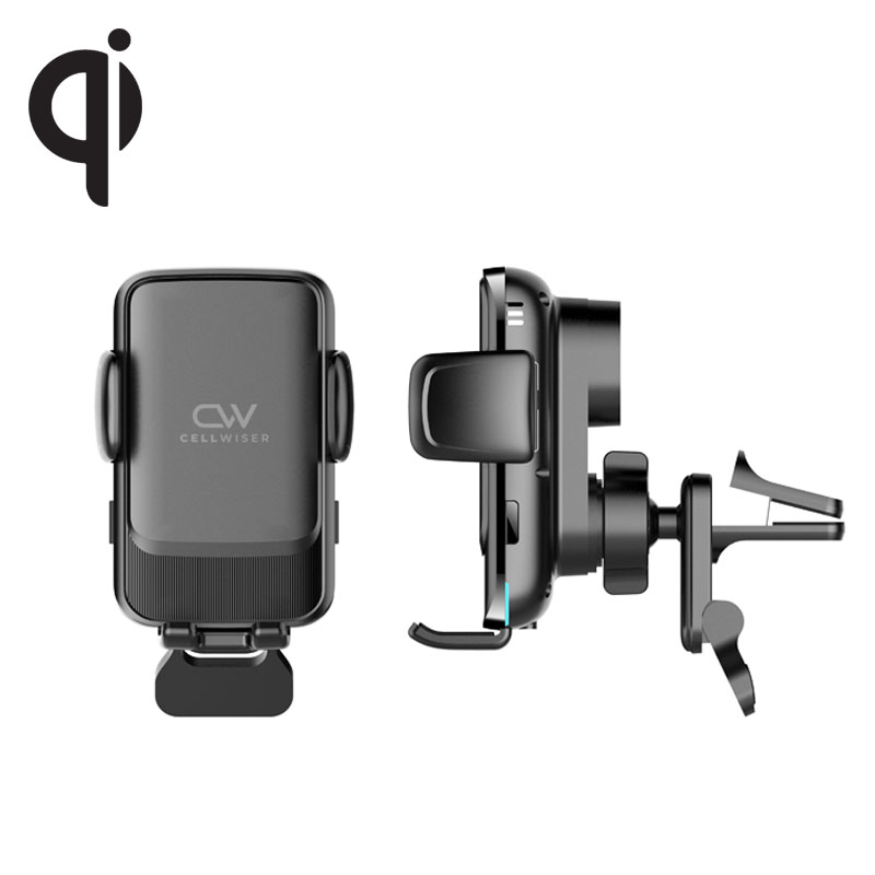 15W Qi Certificated Auto Adjust Position Wireless Charging Holder 