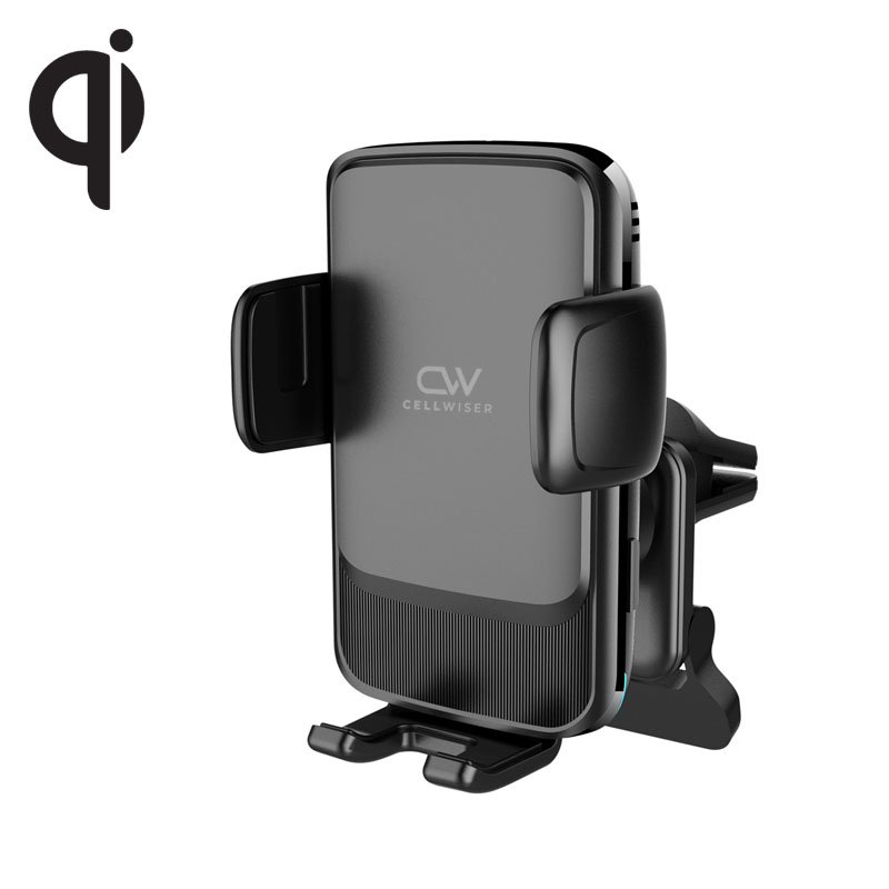 15W Qi Certificated Auto Adjust Position Wireless Charging Holder 